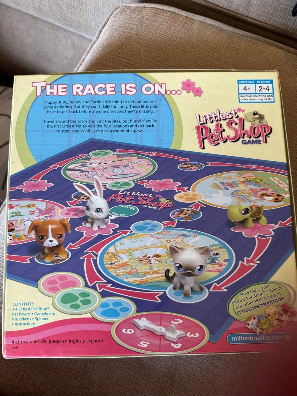 Littlest Pet Shop Game - Purple and Pink Box